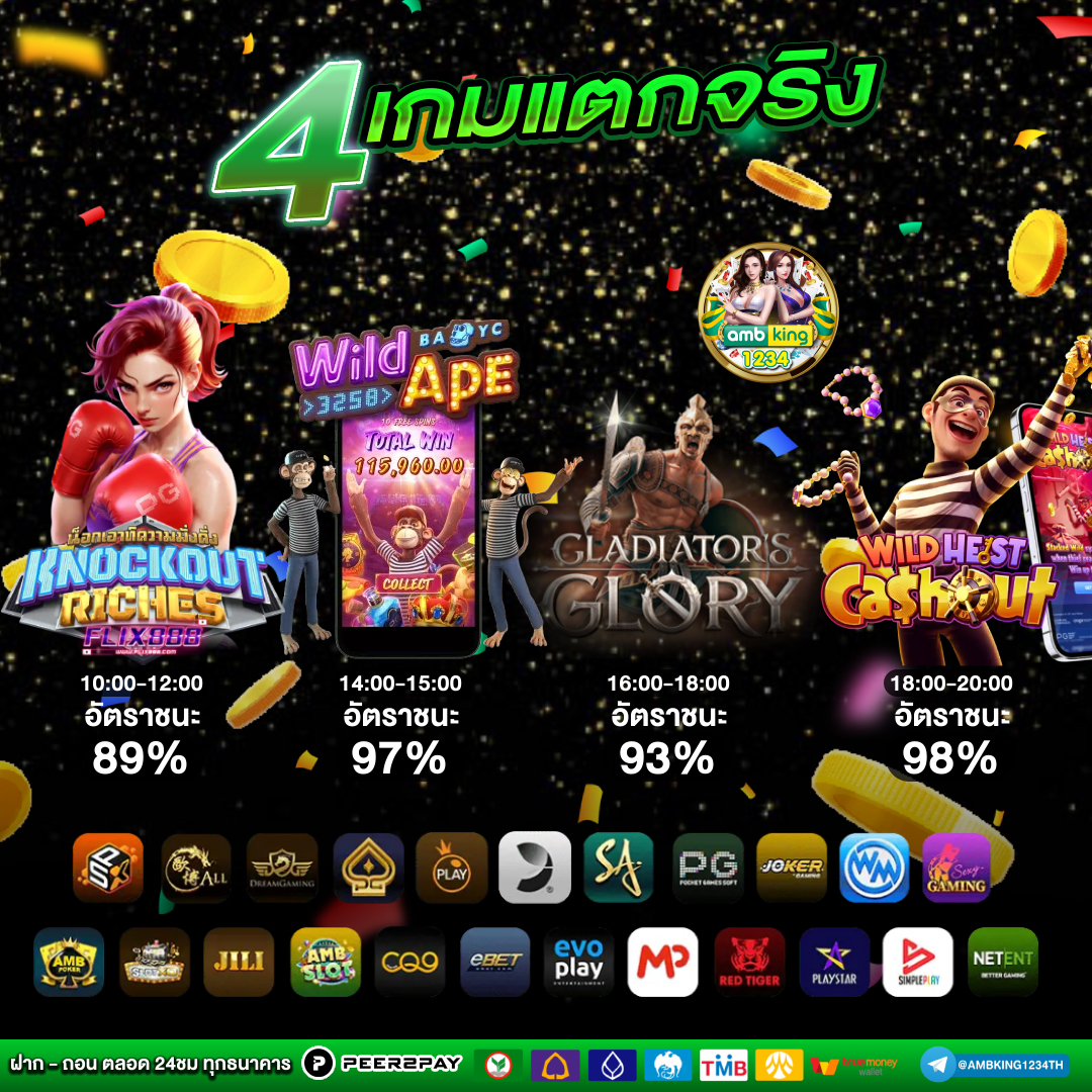 เล่นเกมสล็อตออนไลน์ - แบนเนอร์โปรโมชั่น