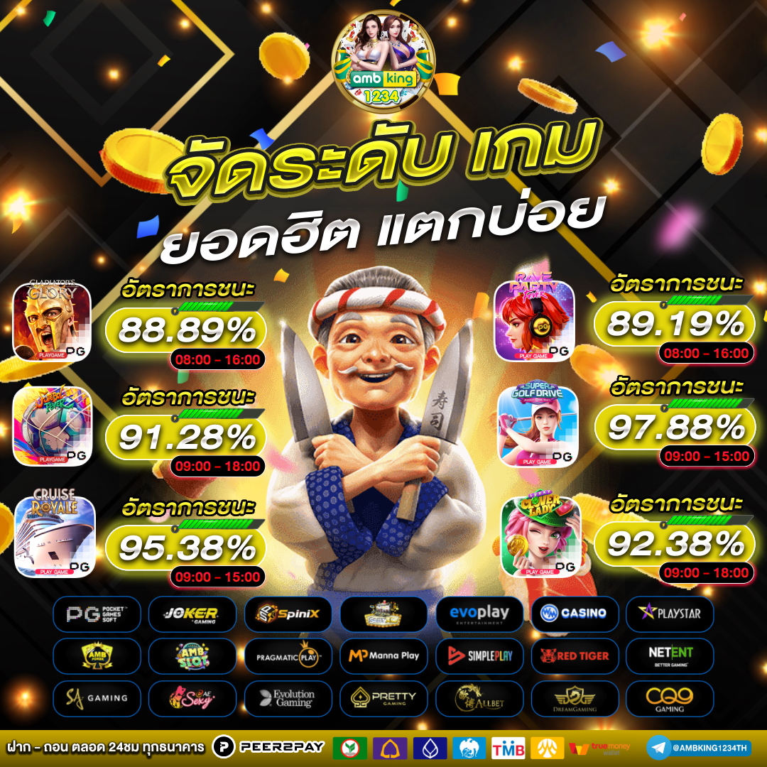 เข้าเกมสล็อต - แบนเนอร์โปรโมชั่น